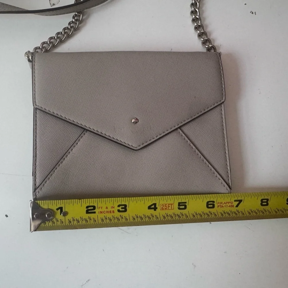 Kate Spade Women's Beige Polka Dot Envelope Crossbody Purse